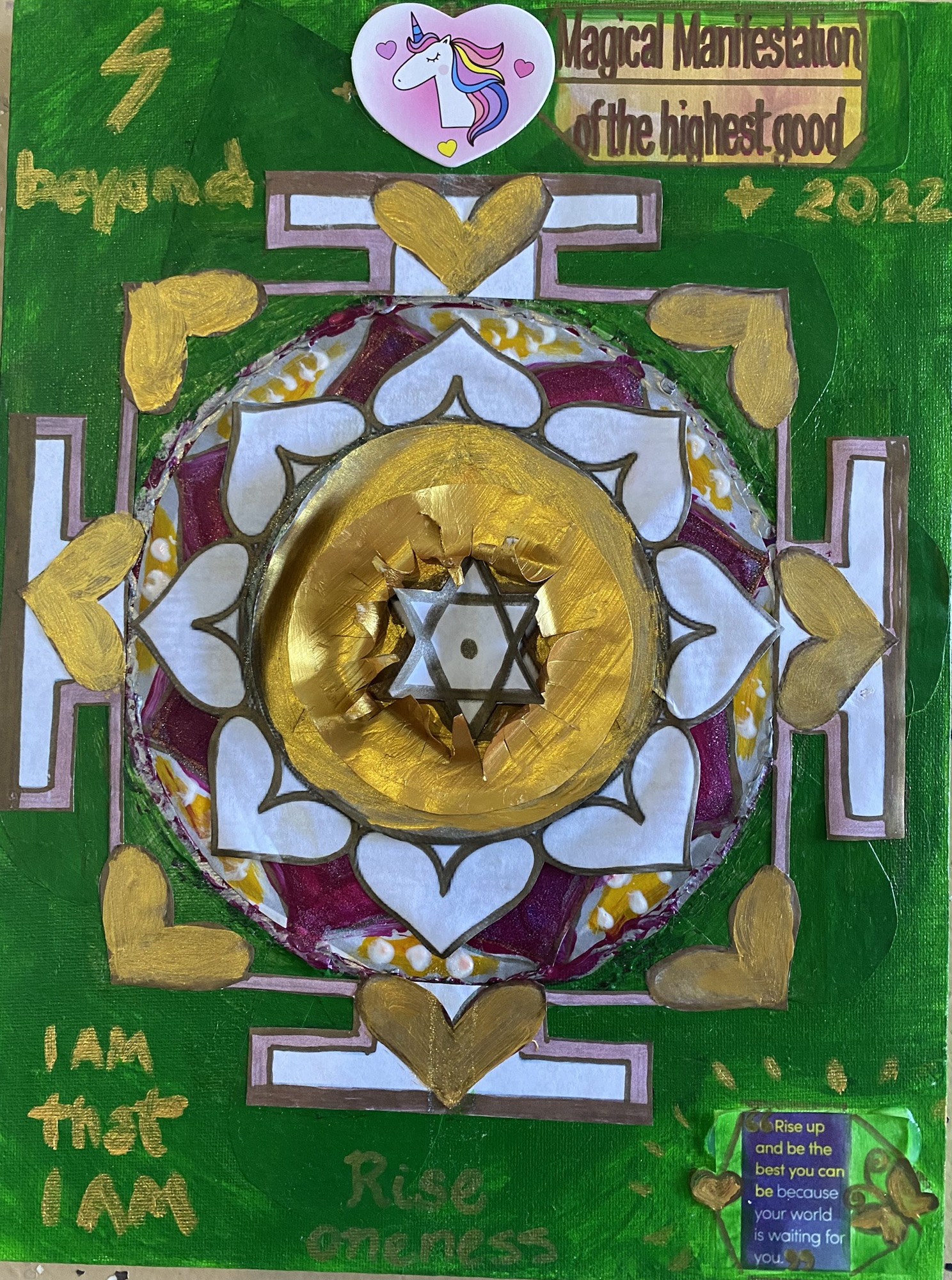 Focus for the NEW … Mandala it